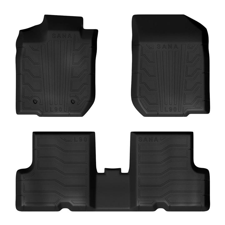 کفپوش سه بعدی خودرو سانا طرح 2 مناسب برای رنو L90 Sana 2 3D Car Vehicle Mat For Renault L90